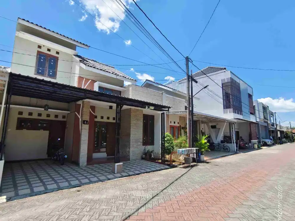 rumah kluster colomadu dekat jl adi sucipto