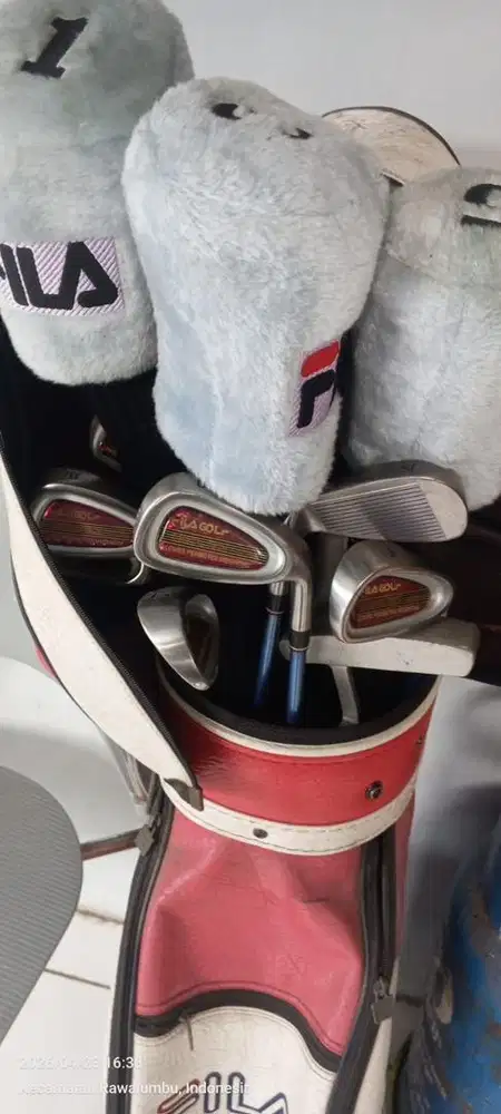 Jual cepat Stick golf fila full set