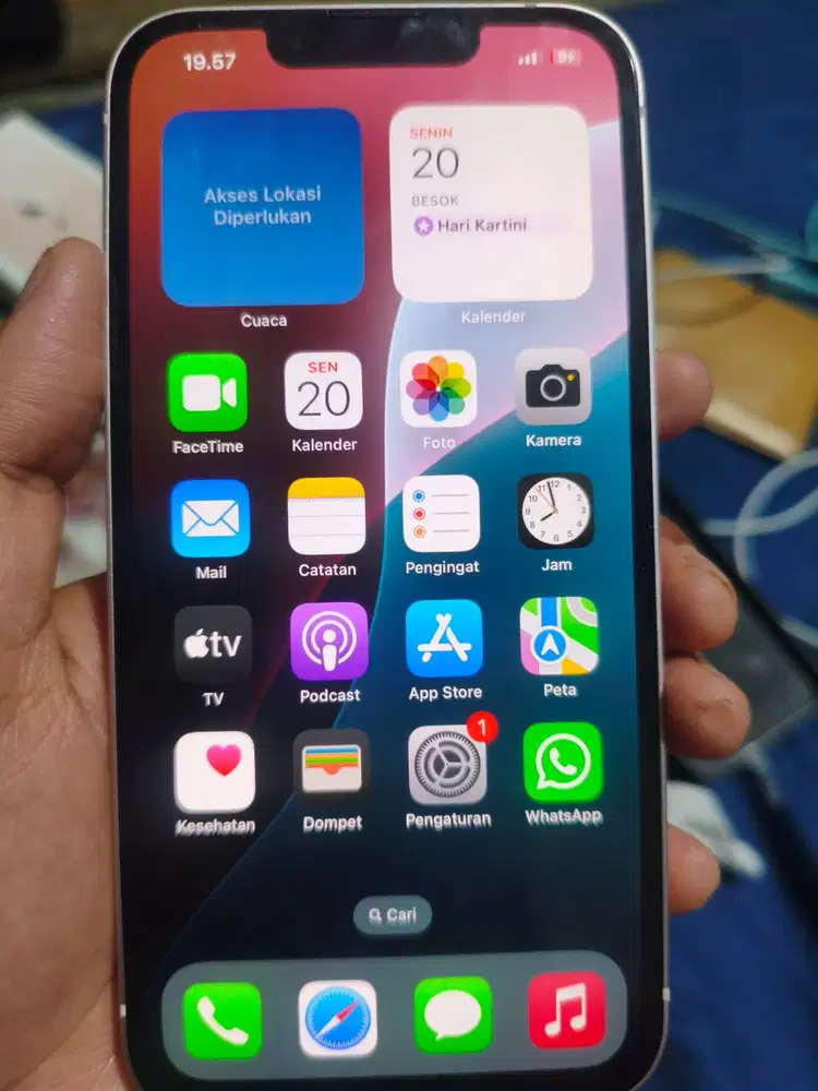 iPhone 13 128 jual cepat BU mulus part ori