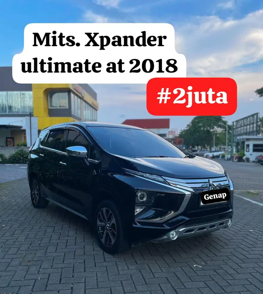 Mitsubishi Xpander Ultimate at 2018 hitam #2juta
