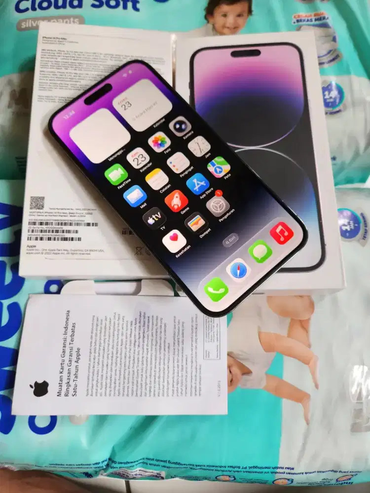 IPhone 14 Promax 128gb iBox siap pakai