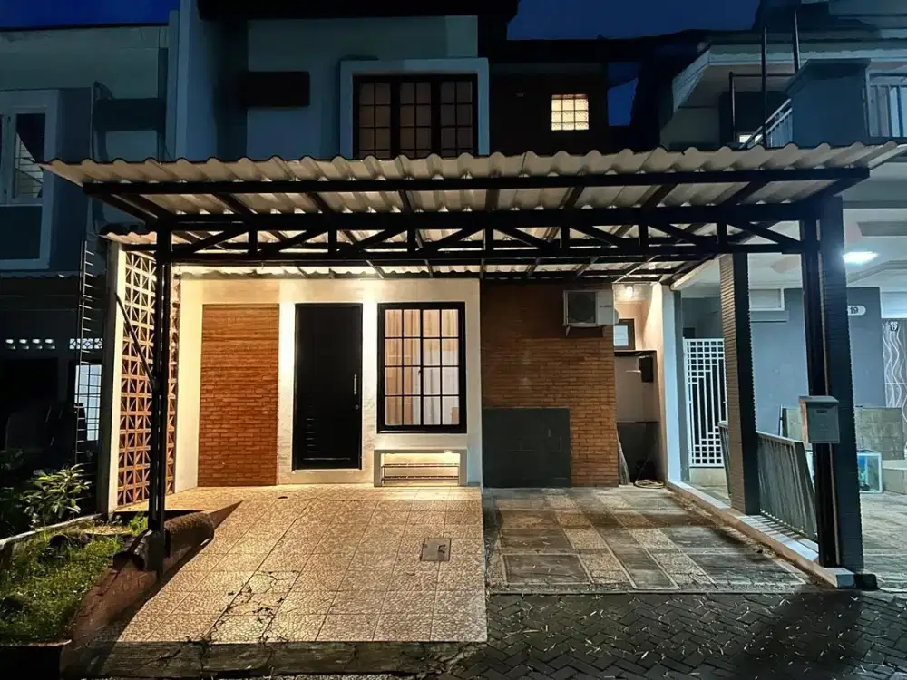 Rumah Hadap Utara Cluster Neeo Cataloonia Nusaloka, Ciater, BSD