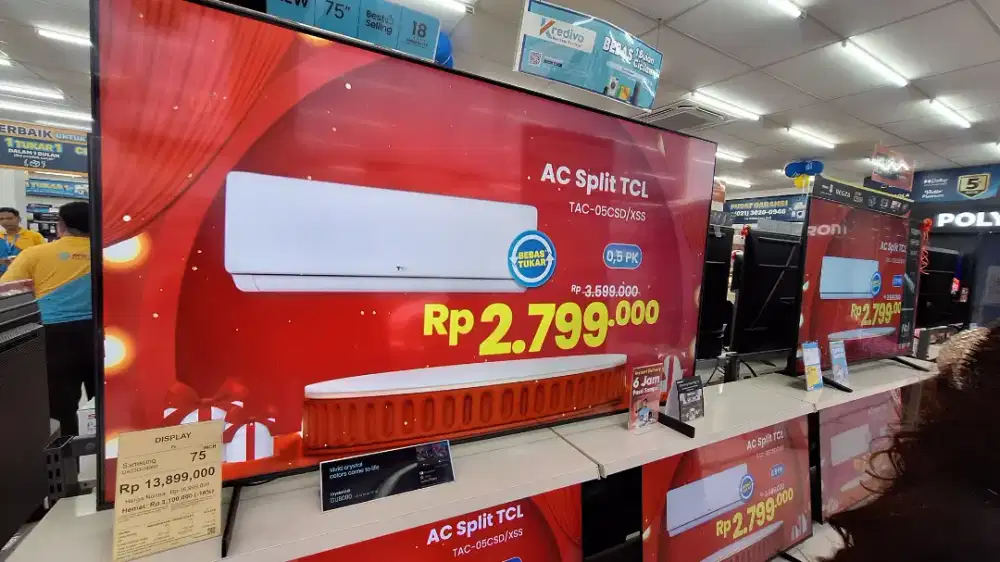 PROMO TV DISPLAY 75inch