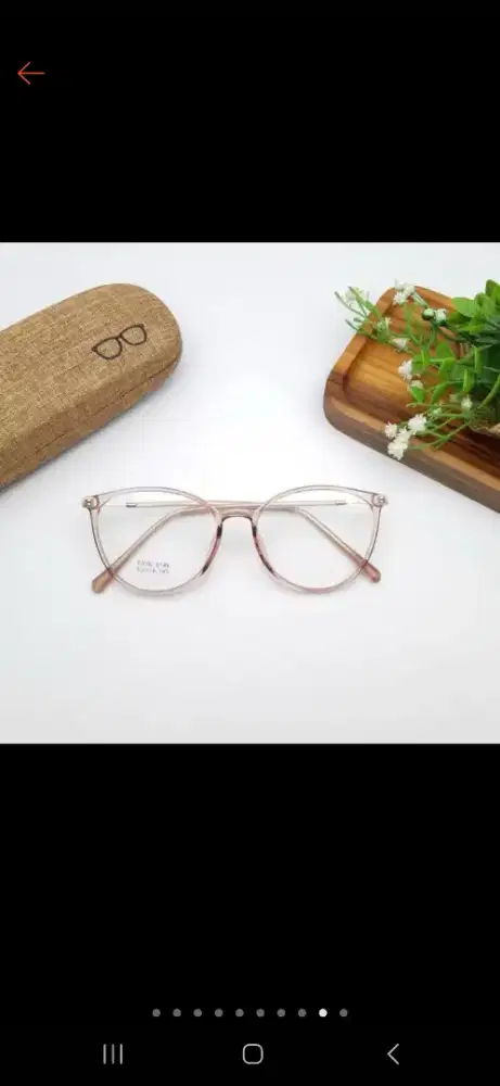 Kacamata semi cat eyes