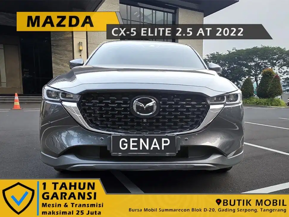Low Odo 29rb. CX5 Elite 2.5 AT Facelift 2022 Grey