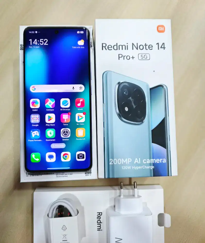 Redmi Note 14 PRO+ 5G 12/512GB Second Like New - Garansi Panjang