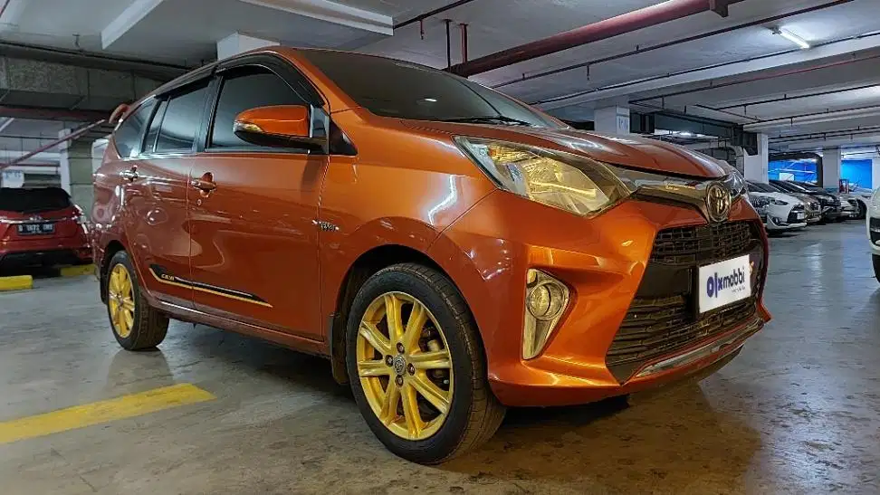 TDP 6,JT, Toyota Calya 1.2 G Bensin-AT Orange 2016