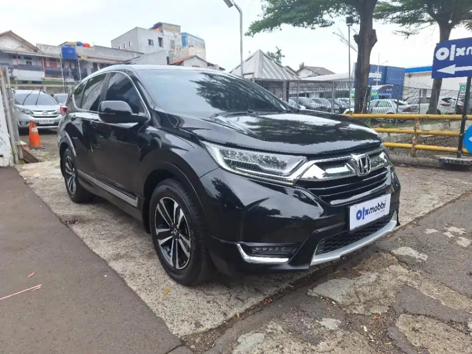 DP MURAH Honda CR-V 1.5 Prestige Bensin-AT 2017 Hitam CBJUB