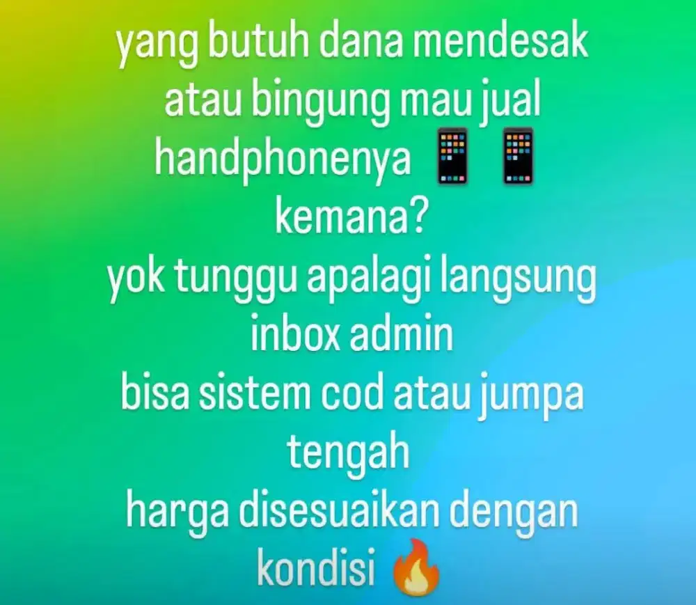 Terima jual beli HP bekas