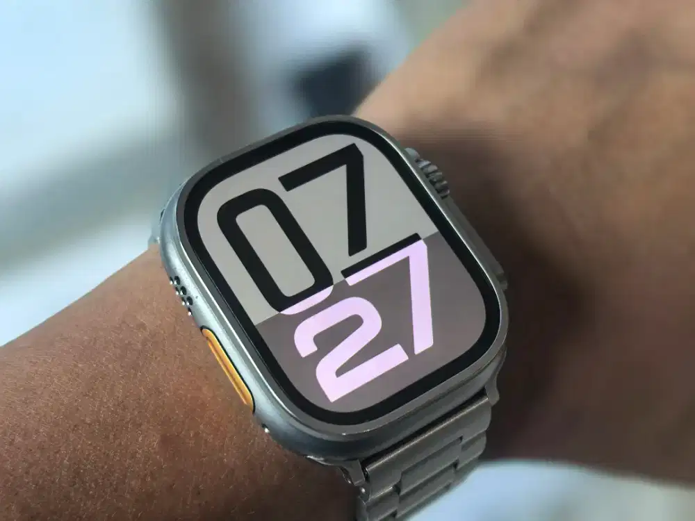 Iwatch Ultra 49mm Titanium Gen 1 Plus Starp Premium Nomad Fullset Ori