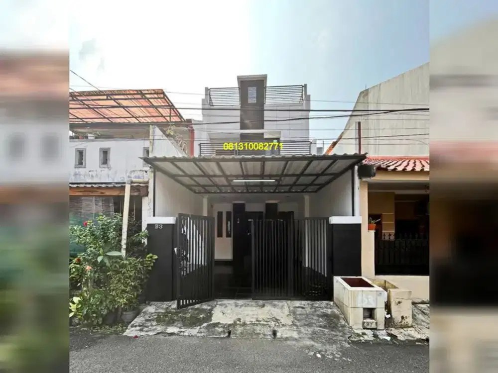 Rumah Bagus + Rooftop Siap Huni Di Rawamangun Jakarta Timur