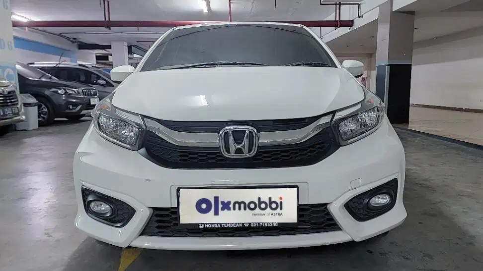TDP 8,JT, Honda Brio Satya 1.2 E Bensin-AT Putih 2020