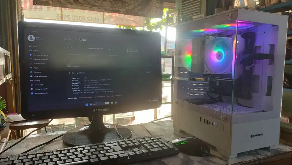 SET PC Core i5 gen 12 16gb