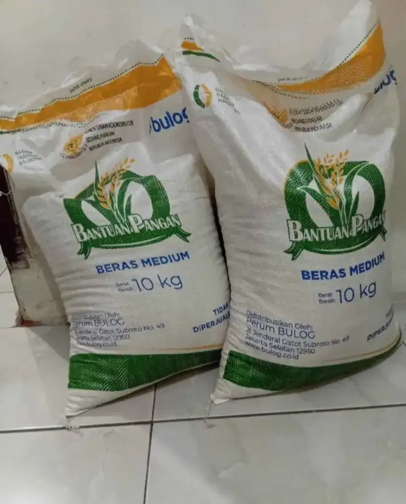 Di jual beras Bulog 20kg