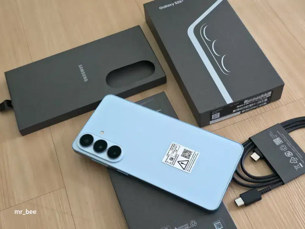 Samsung S26 plus 5G 12/256GB resmi sein mulus like new fullset ori