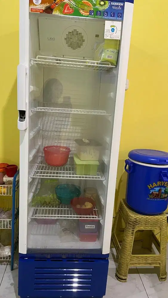 Showcase 5 rak sanken 270liter