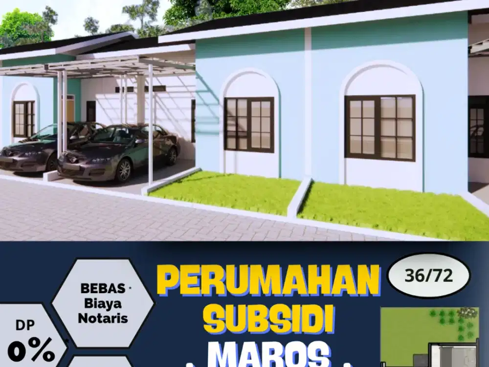 Gaji 3 Jutaan? Udah Bisa Punya Rumah di Maros!