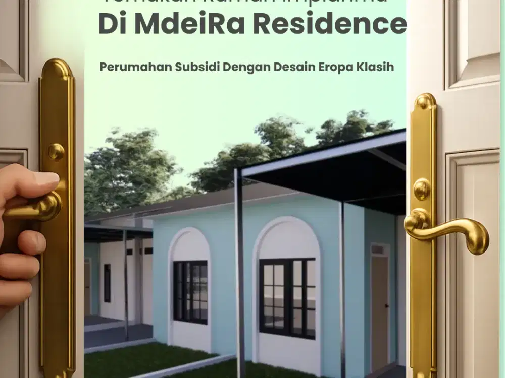 Angsuran 1 Jutaan, Saatnya Punya Rumah Sendiri!