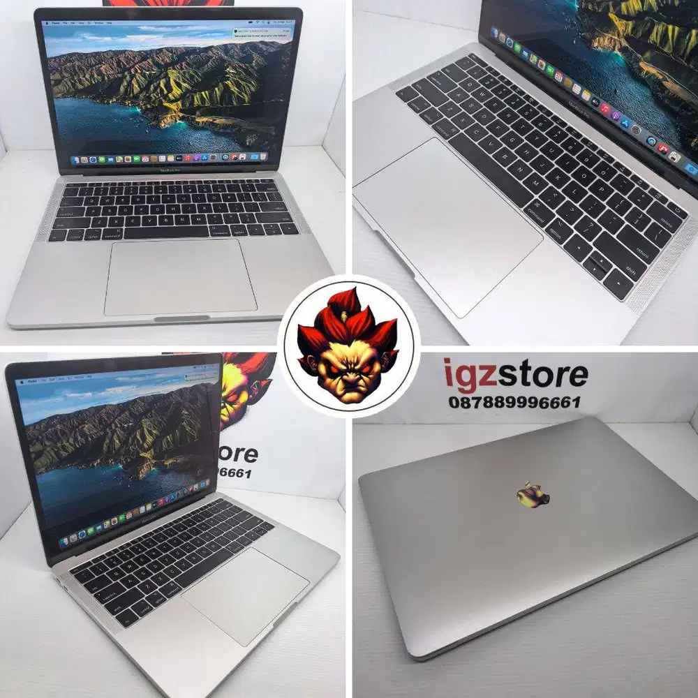 SUPER MULUS NO MINUS : Macbook Pro 2017 i5 8/256 Silver