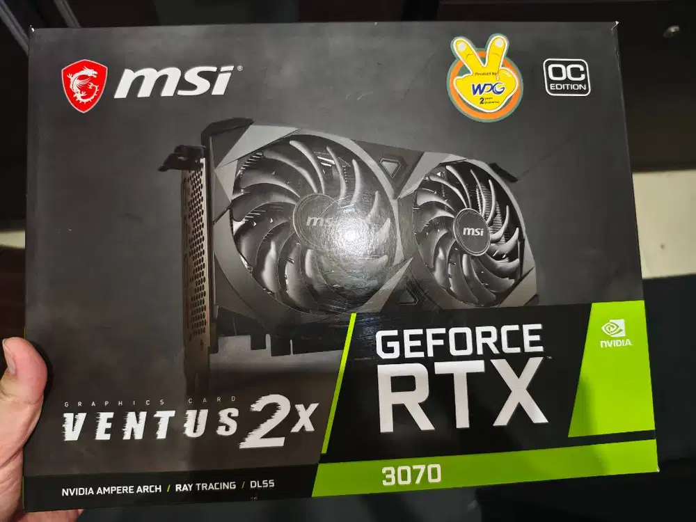 MSI GeForce RTX 3070 Ventus 2X OC 8GB NON LHR - EX MINING