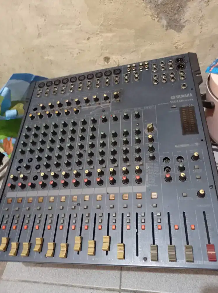 Mixer yamaha mg 166 cx bekas second
