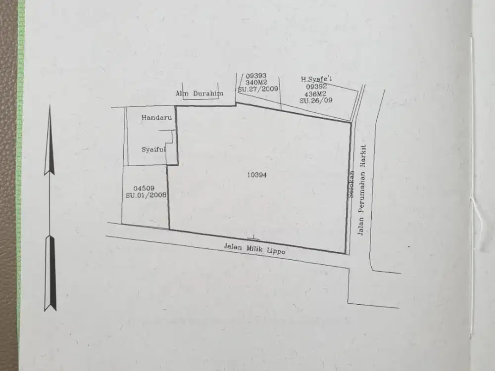 Tanah Luas 1247m² – Lokasi Super Strategis Cocok Kost / Kontrakan