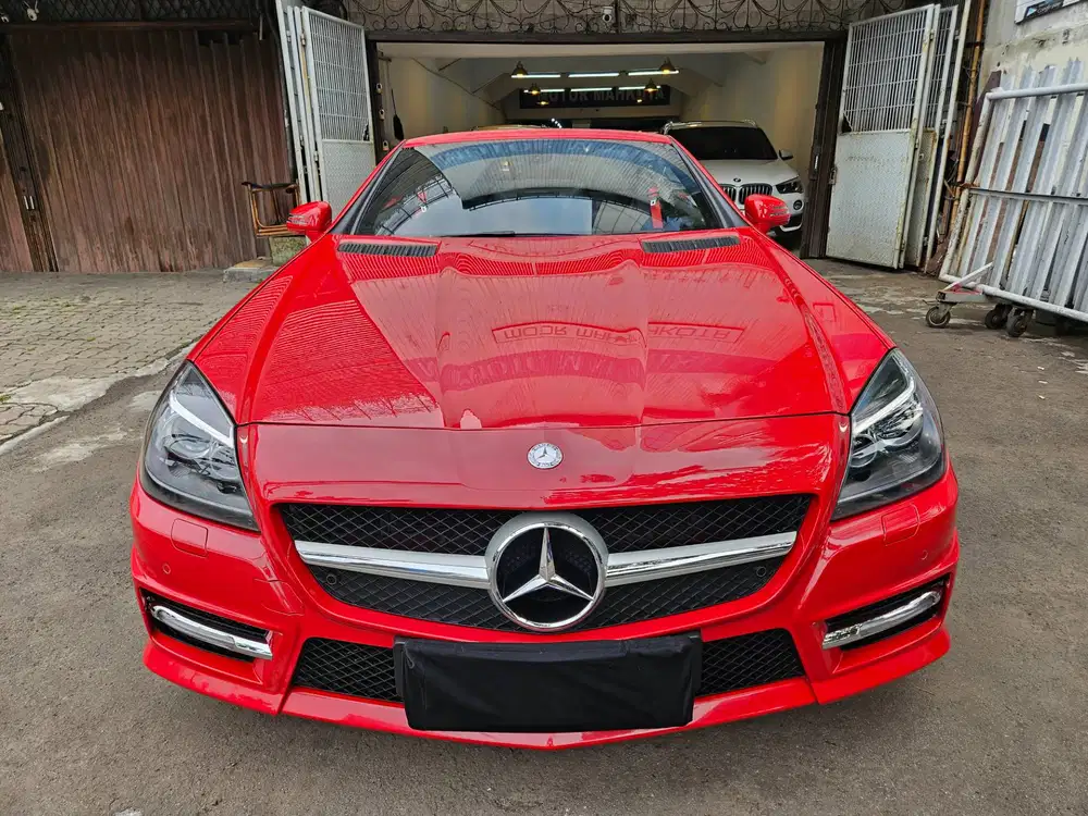 Antik 6 rb km Mercy SLK200 AMG 2012 nik 2011 merah slk 200 red slk250