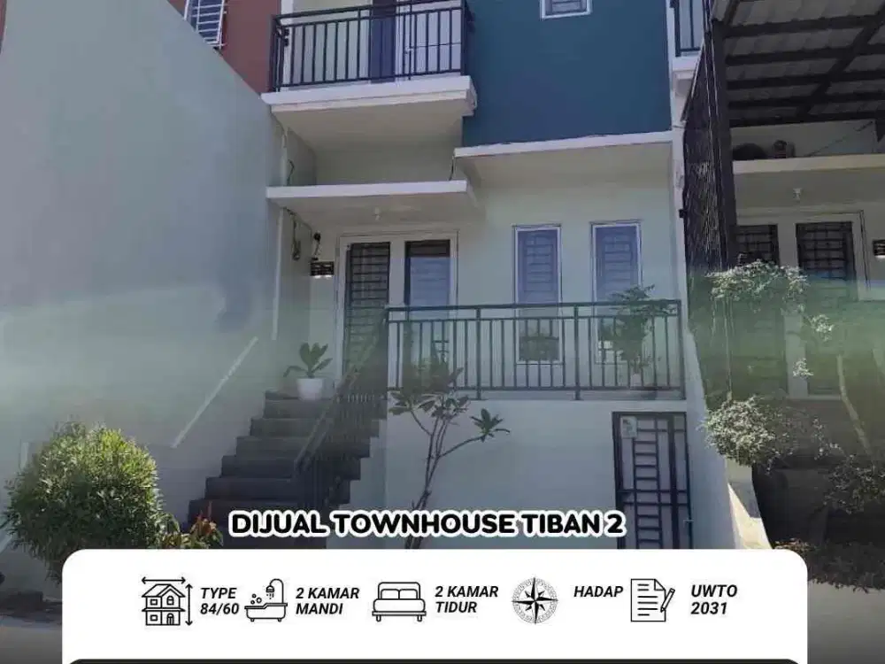 Dijual Townhouse tiban 2