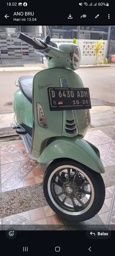 Vespa primavera tahun 2021
