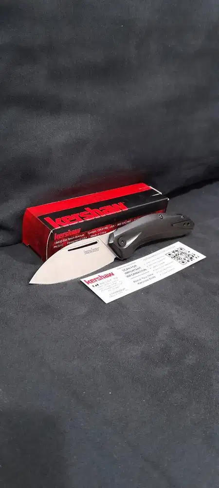 Kershaw Turismo Flipper Knife Pisau Lipat EDC Outdoor Hiking Camping