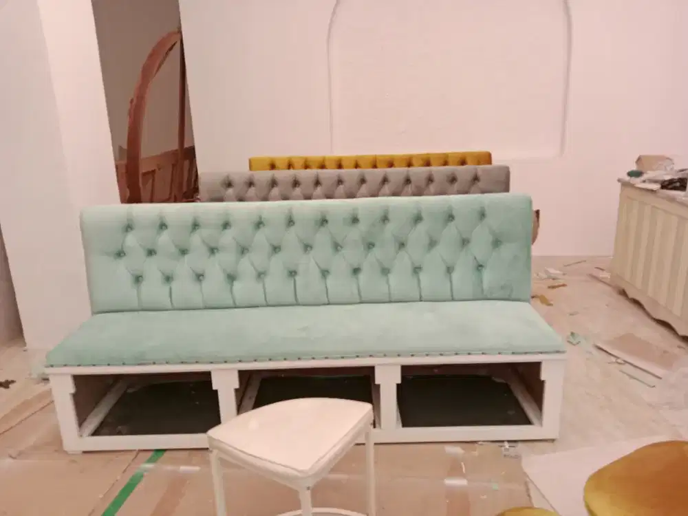 Menerima perbaikan/servis sofa, kursi, jok, springbed dll