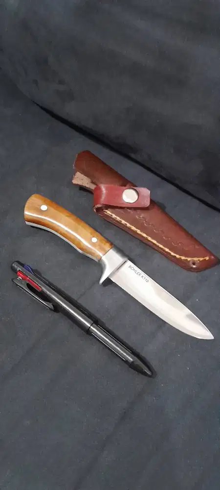 Bohler K110 Mini Fixed Knife Pisau Mini EDC Outdoor Hiking Camping