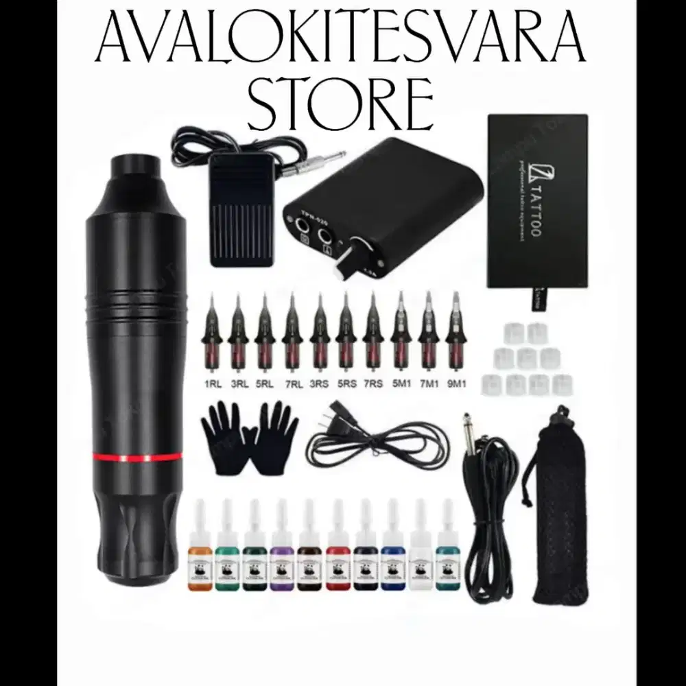 Mesin tatto fullset termurah