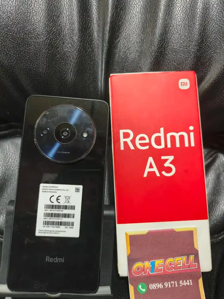 Redmi A3 Ram 4+4/128GB Fullset Ori Mulus