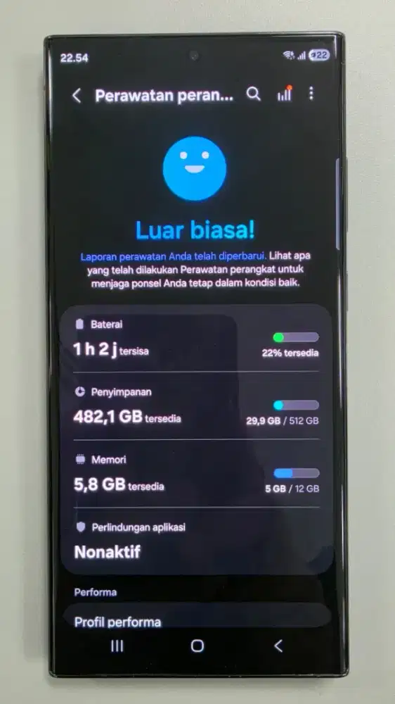 Galaxy s23 ultra ( phantom black) 512 gb