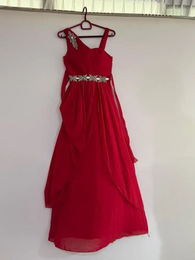 New red party dress