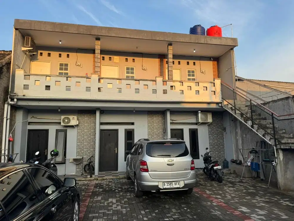 di kontrakan 3 sekat daerah pondok cipta bintara