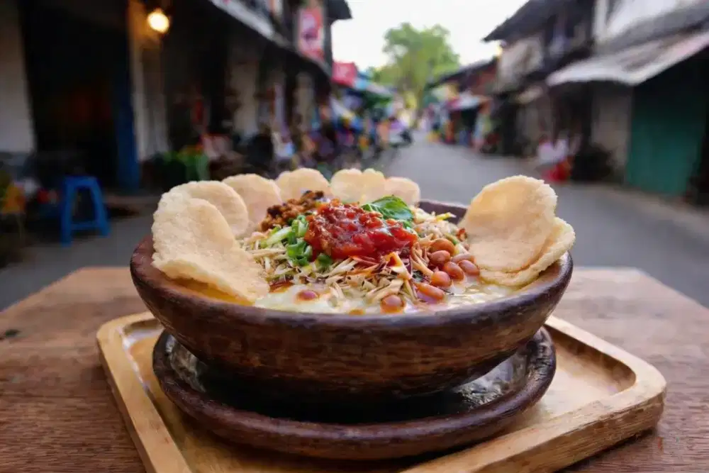 Bubur Ayam Murah & Enak! isinya Banyak, Cocok untuk Sarapan pagi