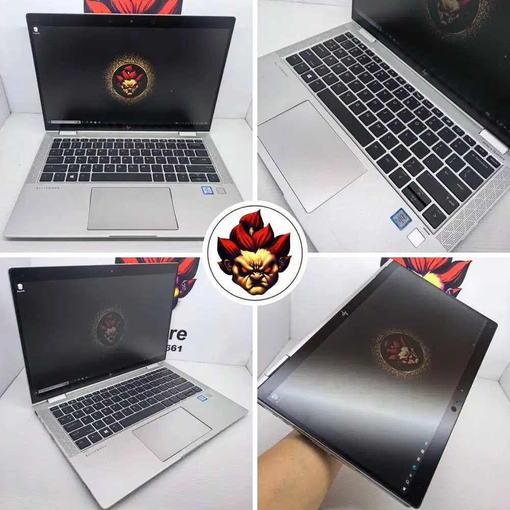 SUPER MULUS NO MINUS : Elitebook X360 G4 i5 gen 8 16/512 Touchscreen