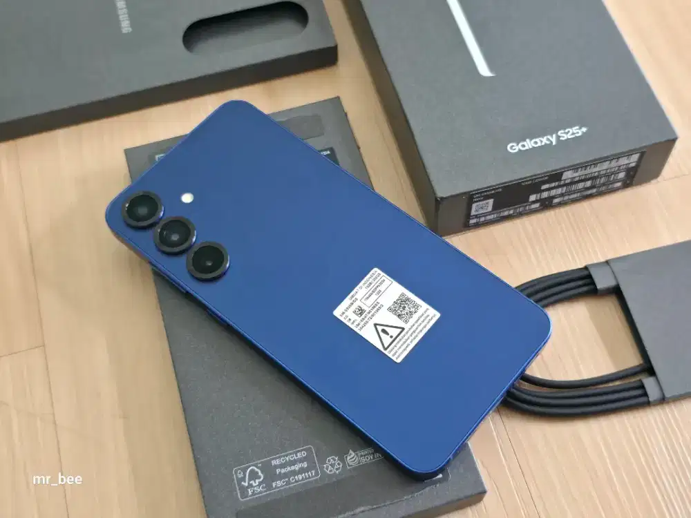 Samsung S25 plus 5G 12/256Gb resmi sein muluss fullset ori