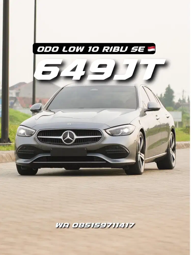 Odo Low 10Ribuan! Mercedes Benz C200 Avantgarde 2023 (W206)