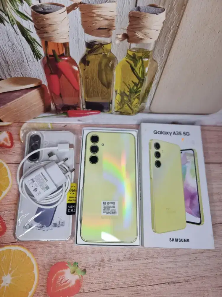 samsung A35 5g 8/256 istimewa grsn resmi free ADAPTOR n case