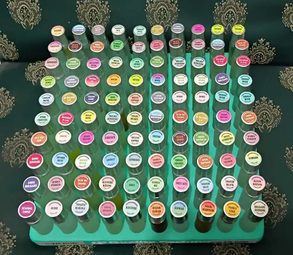PARFUM ROLL ON NON ALKOHOL 10 ML AROMA PEKAT DAN OILY