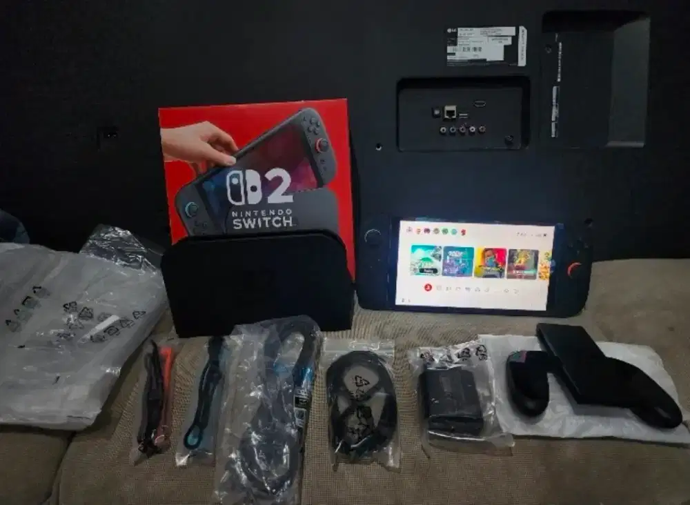 switch 2 2nd+Bananza+mario kart+port+SF6+Overcooked 2+Jambore+Animal