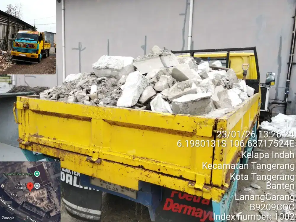 jasa angkut puing bangunan dll