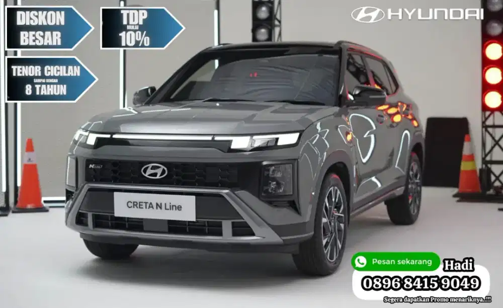 Promo Creta alpha N-line turbo ivt style trend active prime kredit