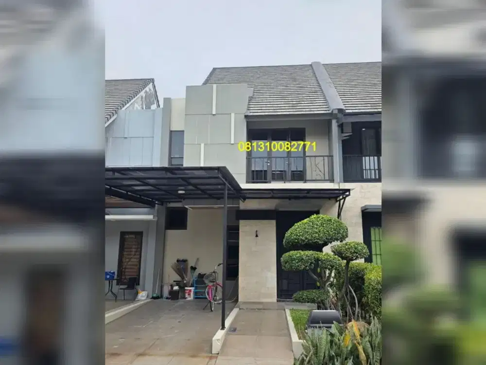 Rumah Bagus Dalam Cluster Premier Riviera Rawamangun Jakarta Timur