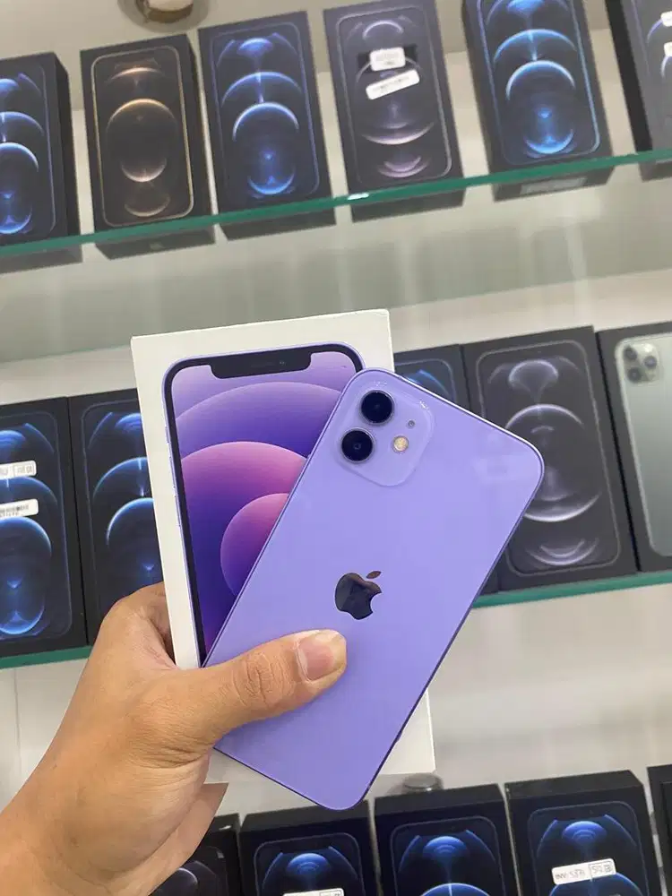 IPHONE 12 128GB FREE.TG,SOFCASE,ADAPTER.BISA CICILAN 0%