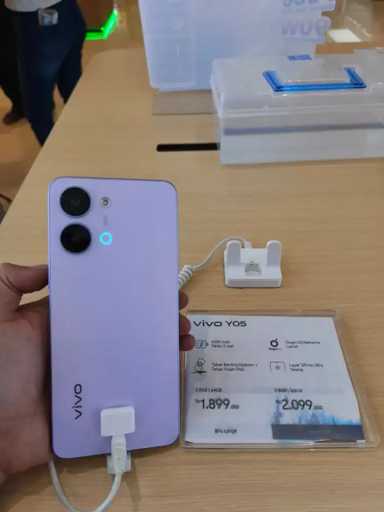 PROMO KREDIT BUNGA RINGAN TANPA DP VIVO Y05 RAM 4/64GB SARAT KTP