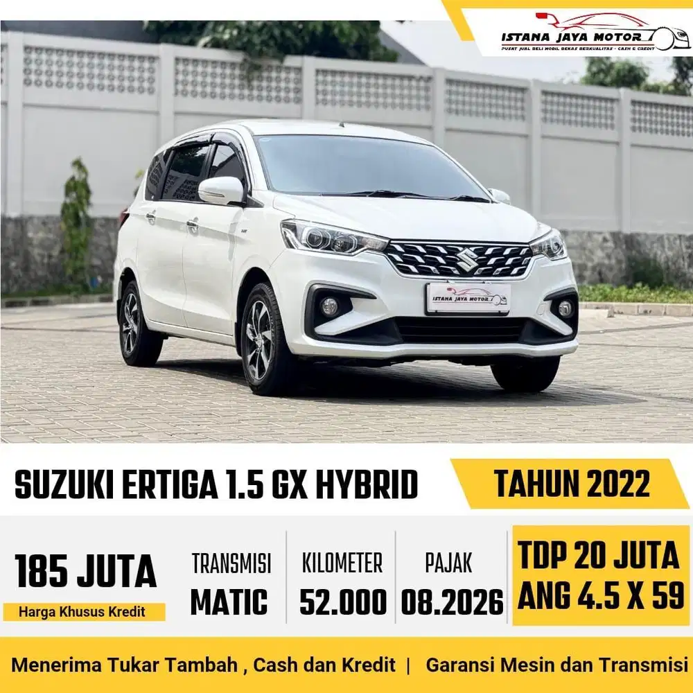 LOW KM !! Suzuki Ertiga GX Hybrid 1.5 Automatic 2022